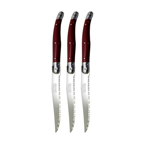 Laguiole Refill Steak Knife Red (3)