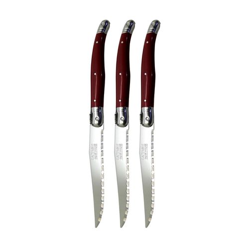 Laguiole Refill Steak Knife Red (3)