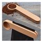 Coffee Spoon With Clip Wooden