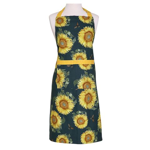 Sunflower Adult Apron - Navy