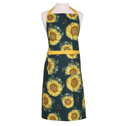 Sunflower Adult Apron - Navy