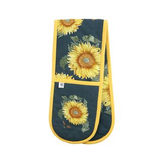 Sunflower Double Oven Gloves - Navy