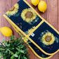 Sunflower Double Oven Gloves - Navy
