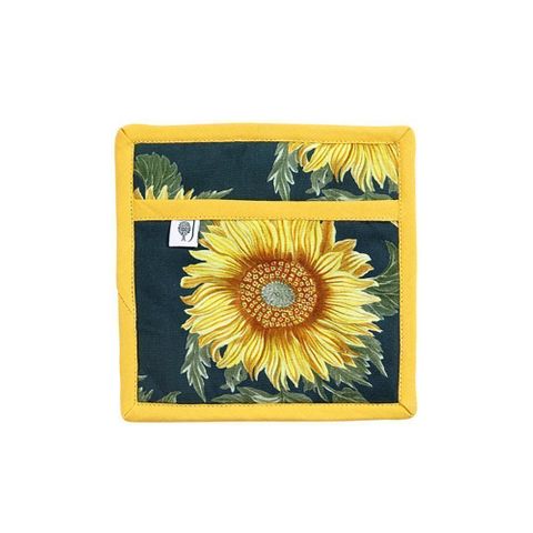 Sunflower Pot Grab - Navy