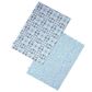 Gertrude Jekyll Organic Cotton Set Of 2 Tea Towels - Blue