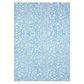 Gertrude Jekyll Organic Cotton Set Of 2 Tea Towels - Blue