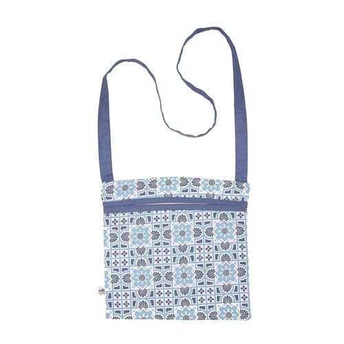 Gertrude Jekyll Organic Cotton Peg Bag - Blue