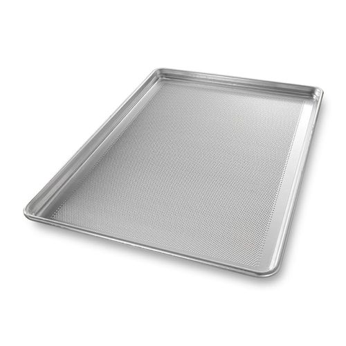 Bun Pan 660x460x30mm Perf Aluminium  H/d