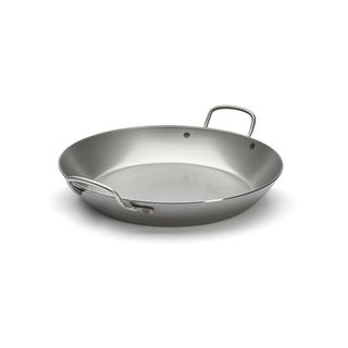 Steel Frying Pan W/ 2 Handles  Carbone P