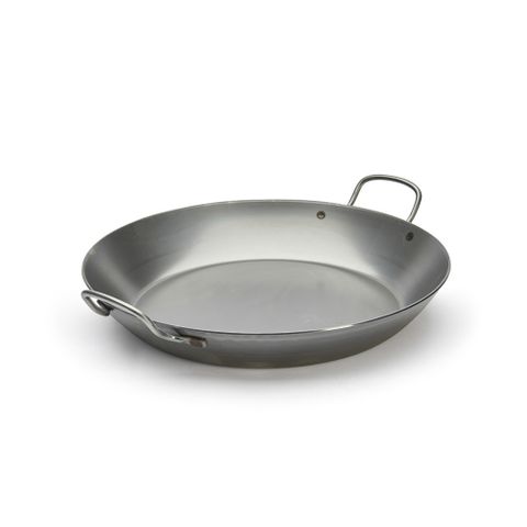 Steel Frying Pan W/ 2 Handles  Carbone P