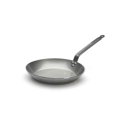 Steel Round  Lyonnaise  Frypan -  Carbon