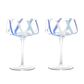 Asd Rio Champagne Saucers Azure Set Of 2