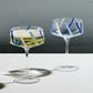 Asd Rio Champagne Saucers Azure Set Of 2