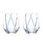 Asd Rio Dof Tumblers Azure Set Of 2
