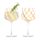Asd Rio Gin Glasses Citrus Set Of 2