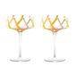 Asd Rio Champagne Saucers Citrus Set Of