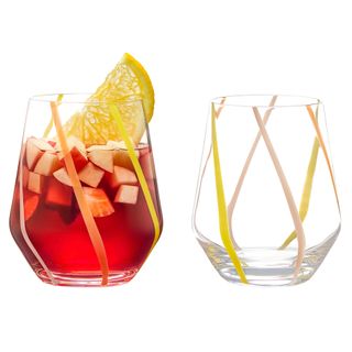 Asd Rio Dof Tumblers Citrus Set Of 2