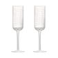 Asd Maze Champagne Flutes Set Of 2