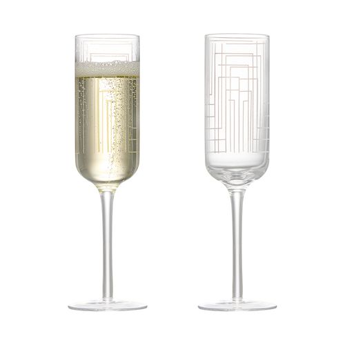 Asd Maze Champagne Flutes Set Of 2
