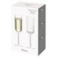 Asd Maze Champagne Flutes Set Of 2
