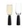 Asd Oslo Champagne Flutes Black (set 2)