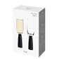 Asd Oslo Champagne Flutes Black (set 2)