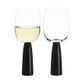 Asd Oslo Wine Glasses Black (set 2)