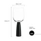 Asd Oslo Wine Glasses Black (set 2)