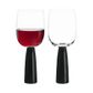 Asd Oslo Wine Glasses Black (set 2)