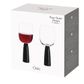 Asd Oslo Wine Glasses Black (set 2)