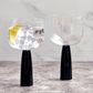 Asd Oslo Gin Glasses Black (set 2)