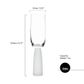 Asd Oslo Champagne Flutes Frost (set 2)