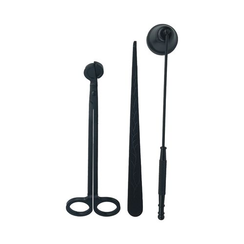 Candle Care Kit - Black Stainless Steel