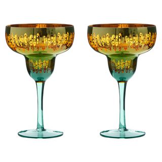 Artland Fiesta Margarita Glass Set Of 2