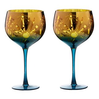 Artland Fiesta Gin Glass Set Of 2
