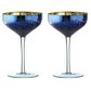 Artland Galaxy Champagne Saucers Set Of 2