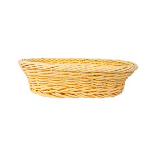 Bread Basket Oval 24x19cm PoP Wicker Md