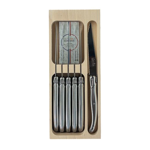 Laguiole Steak Knife Set6 Stainless Stee
