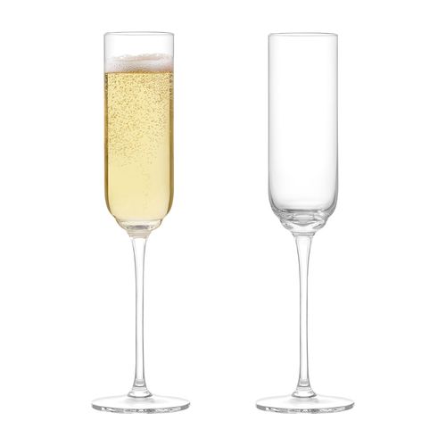 Asd Milan Champagne Flutes Set Of 2
