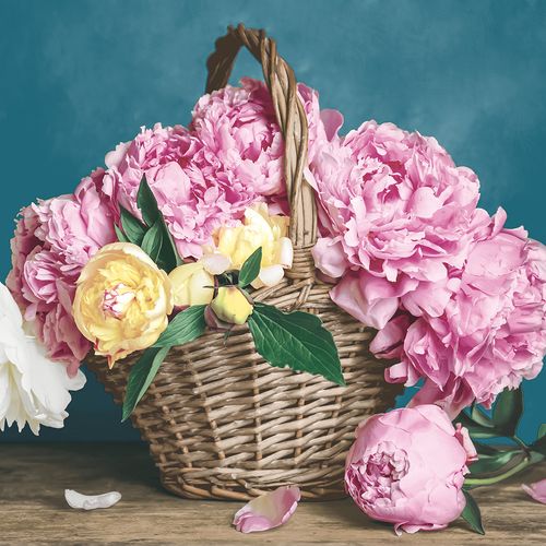 Luncheon - Peony Basket