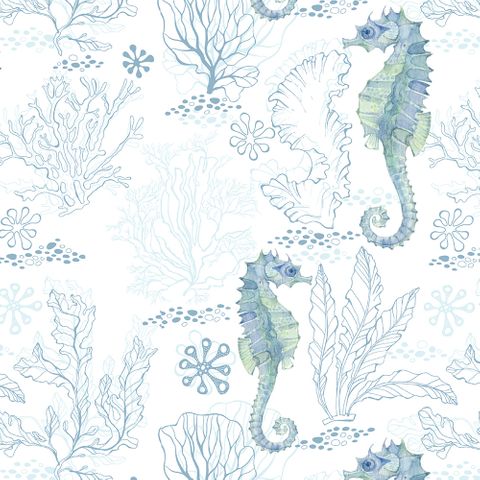 Luncheon - Party Seahorses