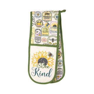 Honey Pot Double Oven Glove - Olive