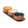 Sintra Glazed Terracotta Set Of 3 Round Snack Bowls
