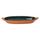 Sintra Glazed Terracotta Oval Baking Dish - Ink Blue