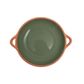 Sintra Large Glazed Terracotta Tapas Dish - Olive Green