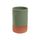 Sintra Glazed Terracotta Wine Cooler - Olive Green