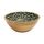 Sintra Mango Wood Spotted Salad Bowl - Olive Green