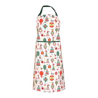 Baubles Recycled Cotton Adult Apron - Green
