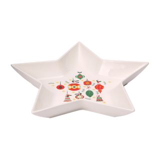 Baubles Large Star Dish - Multi