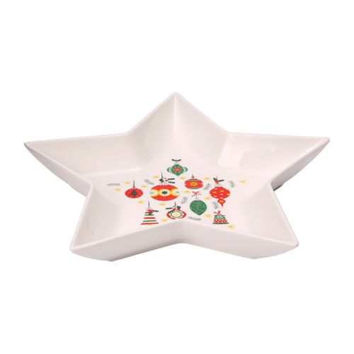 Baubles Large Star Dish - Multi